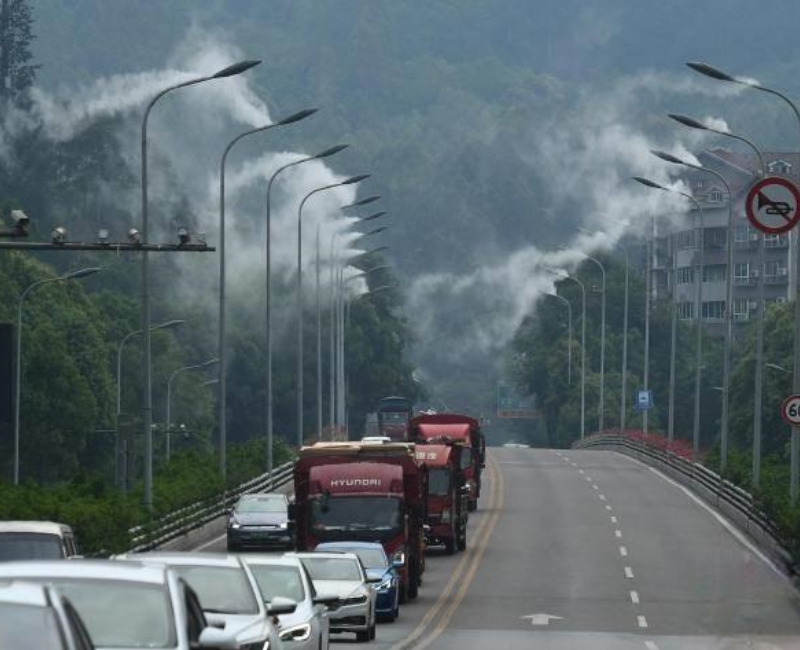 道路喷雾降尘装置